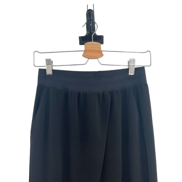 Cinq a Sept Shana Jersey Pants‎ Drapey Front Stretch Black Size Small - Picture 4 of 13